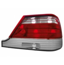 Pilotos Traseros Mercedes Benz W140 97-99 Clase S _ Rojo/Cristal
