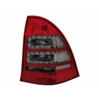 Pilotos Led  Mercedes Benz C W203 00-07 _Familiar_ Rojo/Negro