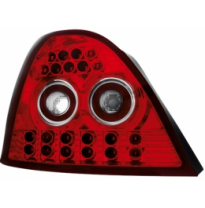 Led Pilotos Traseros Rover 200 _ Rojo/Cristal