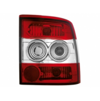 Pilotos Traseros Opel Vectra a 89-95 _ Rojo/Cristal