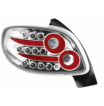 Led Pilotos Traseros Peugeot 206cc _ Cristal
