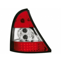 Led Pilotos Traseros Renault Clio Ii 98-01 _ Rojo/Cristal