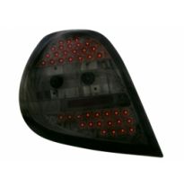 Pilotos Traseros Led Renault Clio 05+ _ Negro