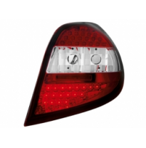 Pilotos Traseros Led Renault Clio 05+ _ Rojo/Cristal