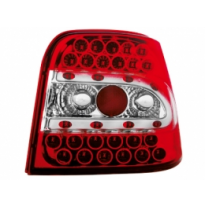 Led Pilotos Traseros Vw Golf Iv _ Rojo/Cristal