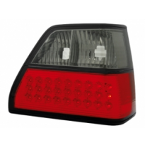 Pilotos Traseros Led Vw Golf Ii _ Rojo/Negro