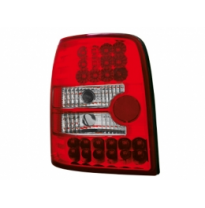 Led Pilotos Traseros Vw Passat 3b Variant 97-01 _ Rojo/Cristal