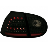 Pilotos Led Vw Golf V 03-09_ Negros/Smoke