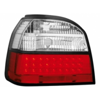 Pilotos Traseros Led Vw Golf Iii _ Rojo/Cristal