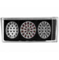 Pilotos Traseros Vw Golf I 74-80 _ Led-Optik _ Negro