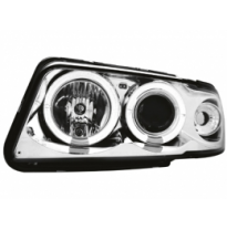 Faros Audi A4 B5 95-98 _ 2 Angel Eyes _ Rhd
