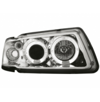 Faros Audi A3 8l 9.96-00 _ 2 Angel Eyes _ Rhd