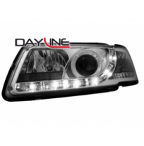 Faros Audi A3 8l 09.96-00 _ Con Diseño Luz Diurna