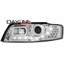 Faros Luz Diurna Audi A4 8he 02-05_Intermitentes De Led