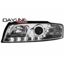 Faros Audi A4 8e 01+ _ Con Diseño Luz Diurna