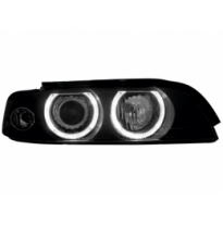 Faros Bmw E39 _ Angel Eyes De Luz De Posición _ Negro