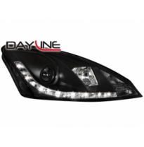 Faros Luz Diurna Ford Focus 01-04_ Negro