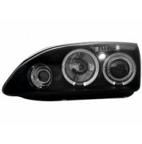Faros Ford Focus 04+ _ 2 Angel Eyes (Ojos De Ángel) _ Negro