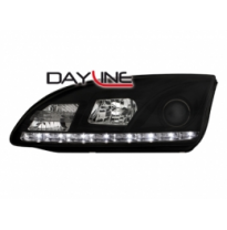 Faros Luz Diurna Ford Focus 05-08_ Negro