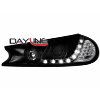 Faros Luz Diurna Ford Mondeo 96-00 _ _Negros
