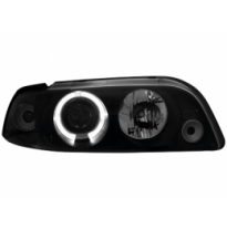 Faros Fiat Punto 93-99 _ 1 Angel Eye De Luz De Posición _ Negro