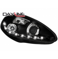 Faros Luz Diurna Fiat G.Punto 05+ _ Tfl-Optik _ Negros