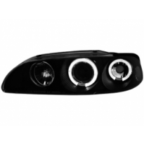 Faros Honda Civic 92-95 2/3t _ 2 Angel Eyes (Ojos De Ángel) _