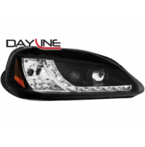 Faros Luz Diurna Honda Civic 2/5 P. 99-02 _ Negros