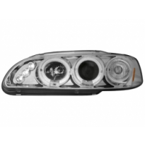 Faros Honda Civic 10/92-10/95 2/3d _ 2 Angel Eyes