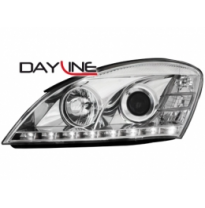 Faros Luz Diurna Kia Cee&#039;d 06-09_Cromados