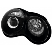 Faros Mercedes Benz W203 00-03 Clase C _ Para Xenon Original _ Negro