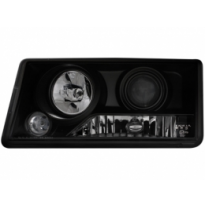 Faros Mercedes Benz W201_190e 82-93 Clase C _ Negro