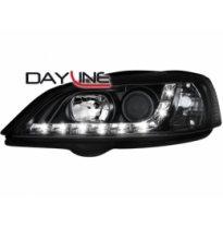 Faros Luz Diurna Opel Astra G  Negro