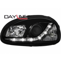 Faros Luz Diurna Opel Corsa B 3/5d 03.93-01 _ _Negros