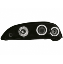 Faros Opel Tigra 95+ _ 2 Angel Eyes (Ojos De Ángel)_ Negro