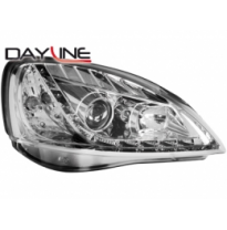 Faros Luz Diurna Opel Corsa C 01-06 _ Cromados