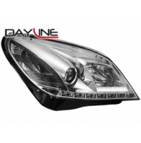 Faros Delanteros + Drl Op Astra H 10/03- Chrome