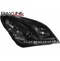 Faros Delanteros + Drl Op Astra H 10/03- Black