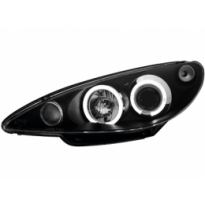 Faros Peugeot 206 02- /S16 99- _ 2 Angel Eyes (Ojos De Ángel) _