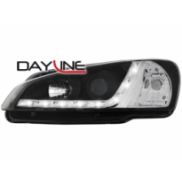 Faros Luz Diurna Peugeot 106 96-99_Negro
