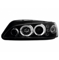 Faros Peugeot 306 97-00 _ 2 Angel Eyes (Ojos De Ángel) _ Negro