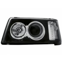 Faros Peugeot 205 _ 1 Angel Eye De Luz De Posición _ Negro