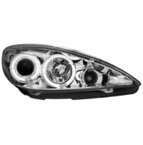 Faros Peugeot 307 _ 2 Angel Eyes (Ojos De Ángel) _ _Reglaje El.