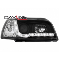 Faros Luz Diurna Renault Clio I 90-96_ Negro