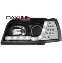 Faros Luz Diurna Renault Clio I 90-96_ _Negro