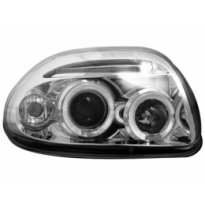 Faros Clio Ii 98-01 _ 2 Angel Eyes De Luz De Posición