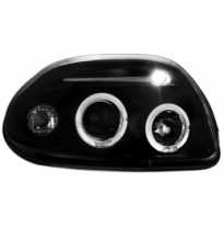 Faros Renault Clio Ii 98-01 _ 2 Angel Eyes De Luz De Posición
