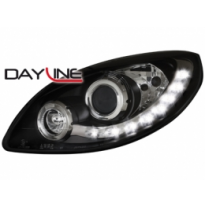 Faros Renault Twingo Ii 07- _ Luz Diurna_Negros