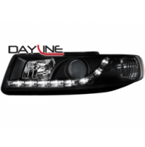 Faros Luz Diurna Seat Leon/Toledo 99-04 _  _ Negro