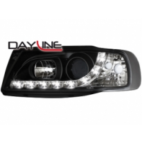 Faros Luz Diurna Seat Ibiza 6k 93-00_Negro